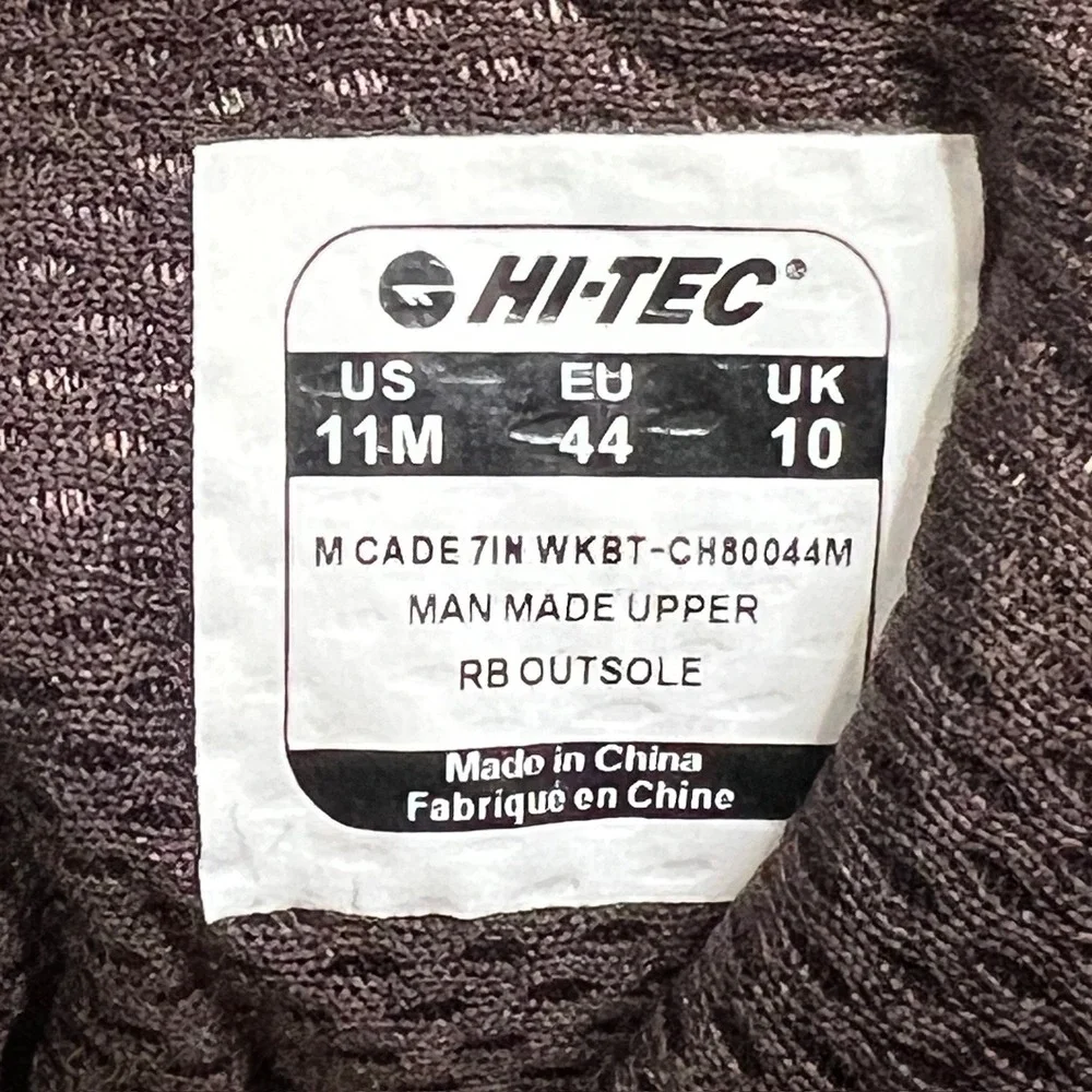 NEW Hi-Tec X-T Mens 11 Cade Steel Toe Waterproof Work Boots Wheat Brown CH80044M